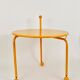 Post-modern side or coffee table by Tord Bjorklund, Memphis style, Sweden, 1980s.