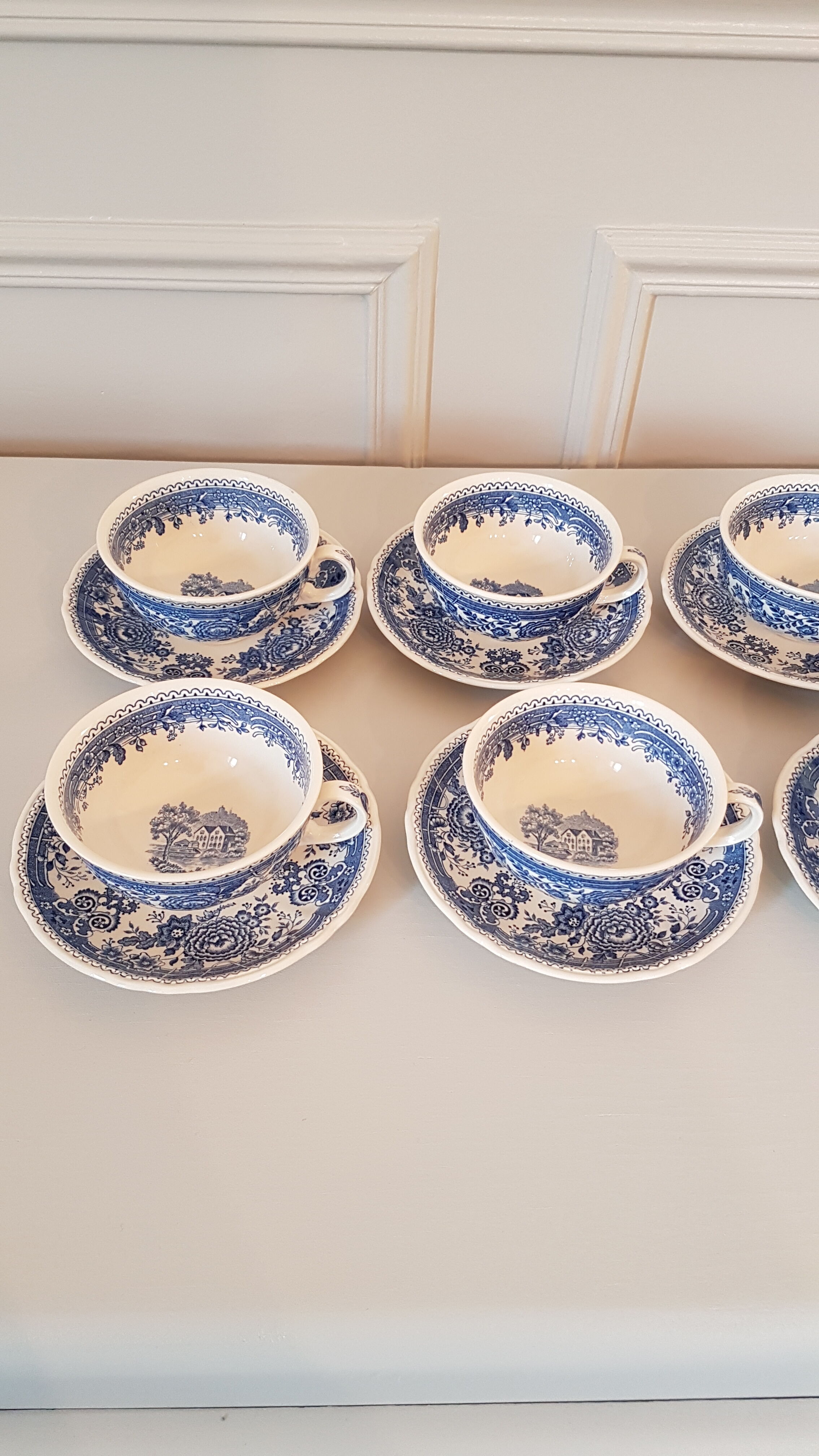 Coffee service Blue Burgenland Villeroy and Boch