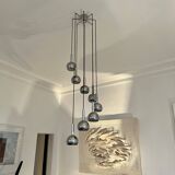 Suspension 70s chrome 8 globes