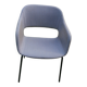 Pedrali Babila fabric armchair with black ash legs.