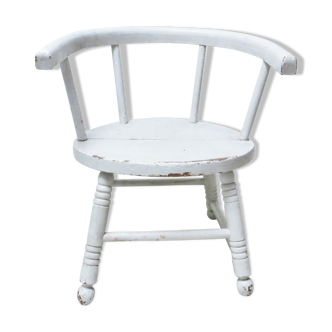 Child wood armchair