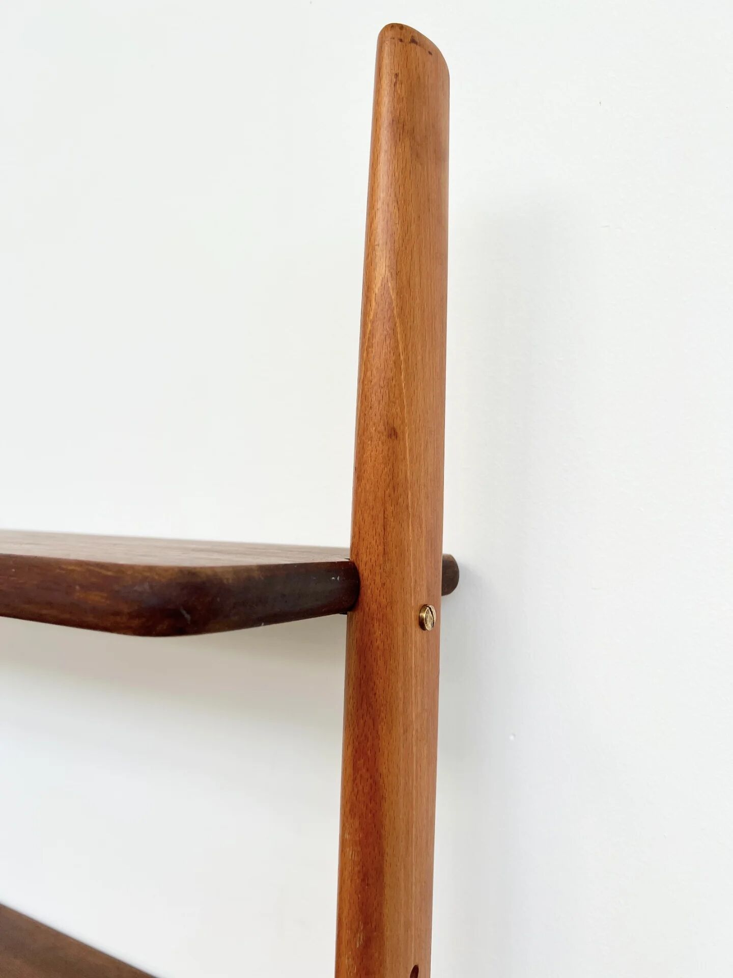 Wall system William Watting for Scanflex in teak and beech — 1960