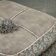 1930s Czech Art Deco Walnut Upholstered Footstool Ottoman