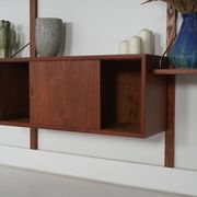 Système de rayonnage modulaire Royal, Poul Cadovius pour CADO, années 1960.