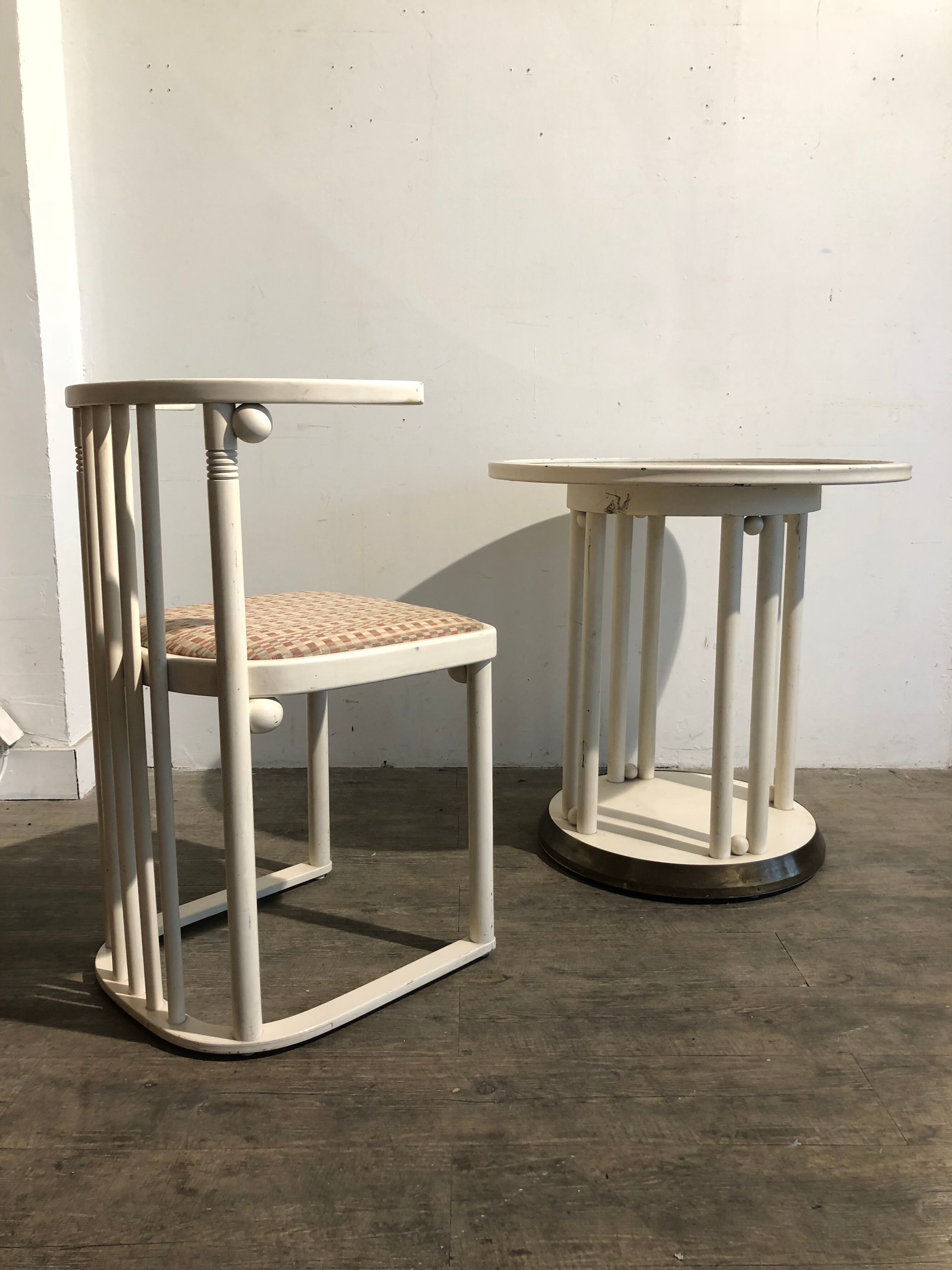 Table and Chair of Josef hoffmann