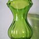 Green coloquinte vase