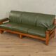 70s Leather Sofa by Almar