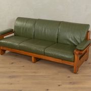 Canapé en cuir des années 70 par Almar