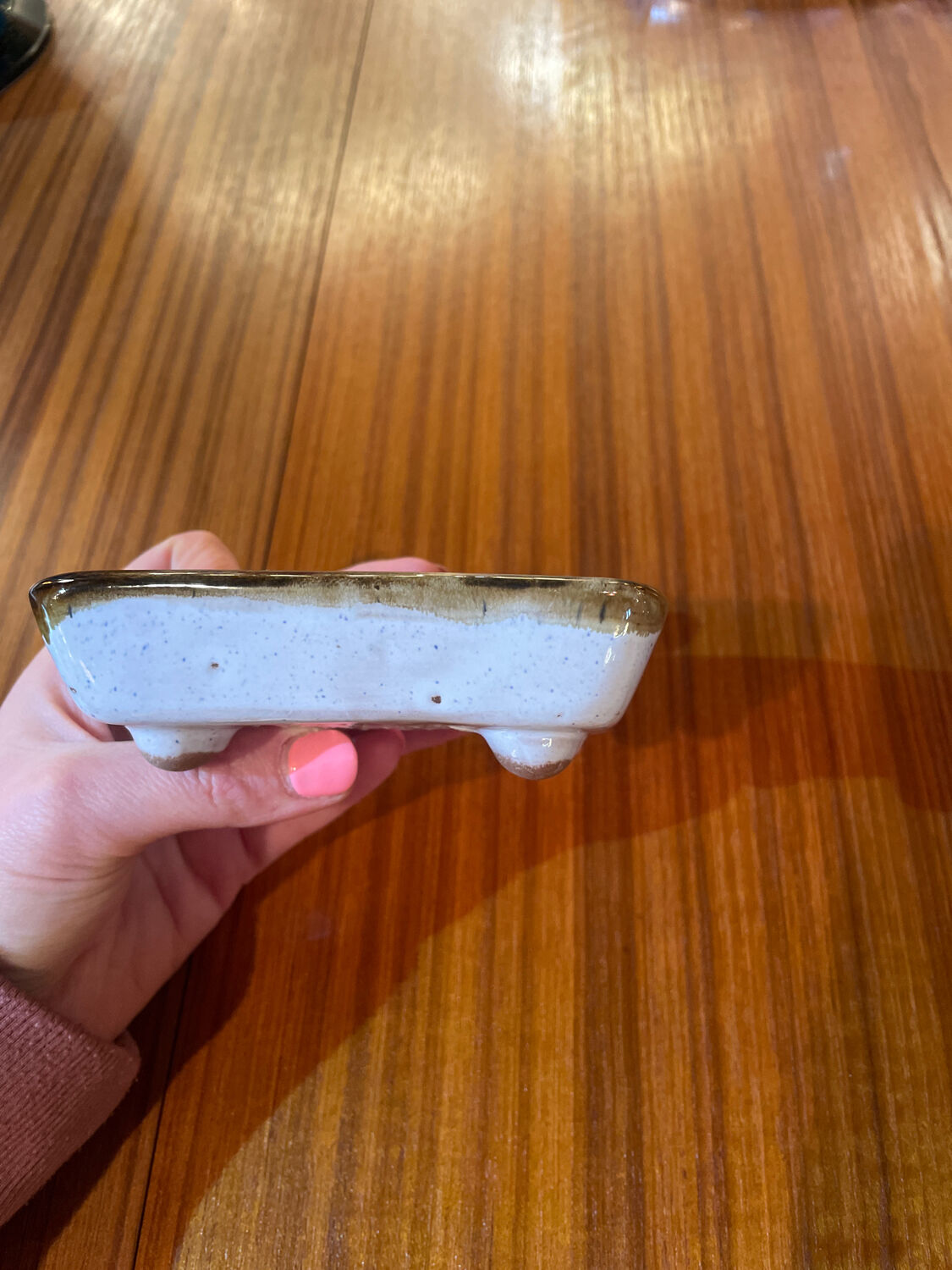 Rolland Moreau glazed ceramic ashtray