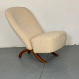 Mid-Century Modernist Bouclé Congo Easy Chair by Theo Ruth for Artifort, 19