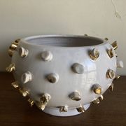 Italian cache-pot XXXL Tronchetto by ND Dolfi Florence for René Veyrat 1960