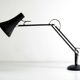 Adjustable vintage Anglepoise desk lamp – Black with rare textured finish
