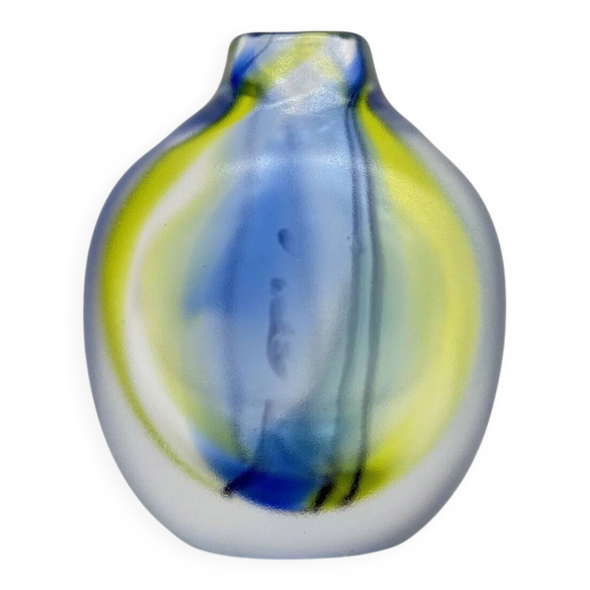 Kosta Boda glass vase Royal Art Collection by Göran Wärff for Kosta Boda Sweden