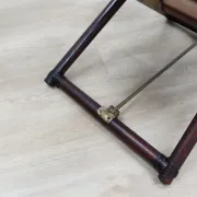McGuire Director’s bamboo and leather chair 1950s
