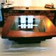 "The Twist" square coffee table