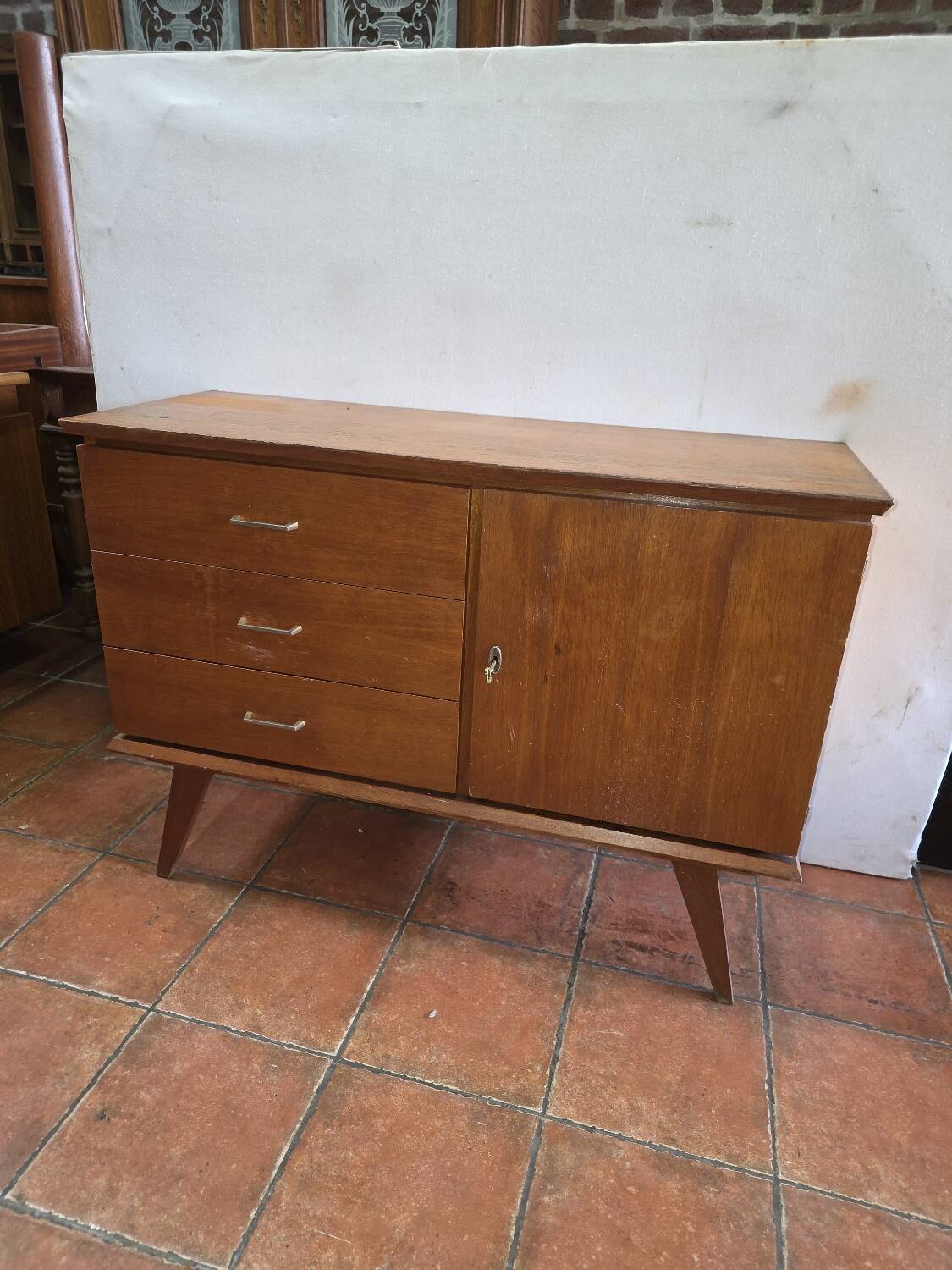 Vintage oak sideboard from the 60s