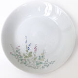 Set of 8 hollow plates in Bavarian porcelain