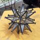 Suspension Vintage Fer et verre
