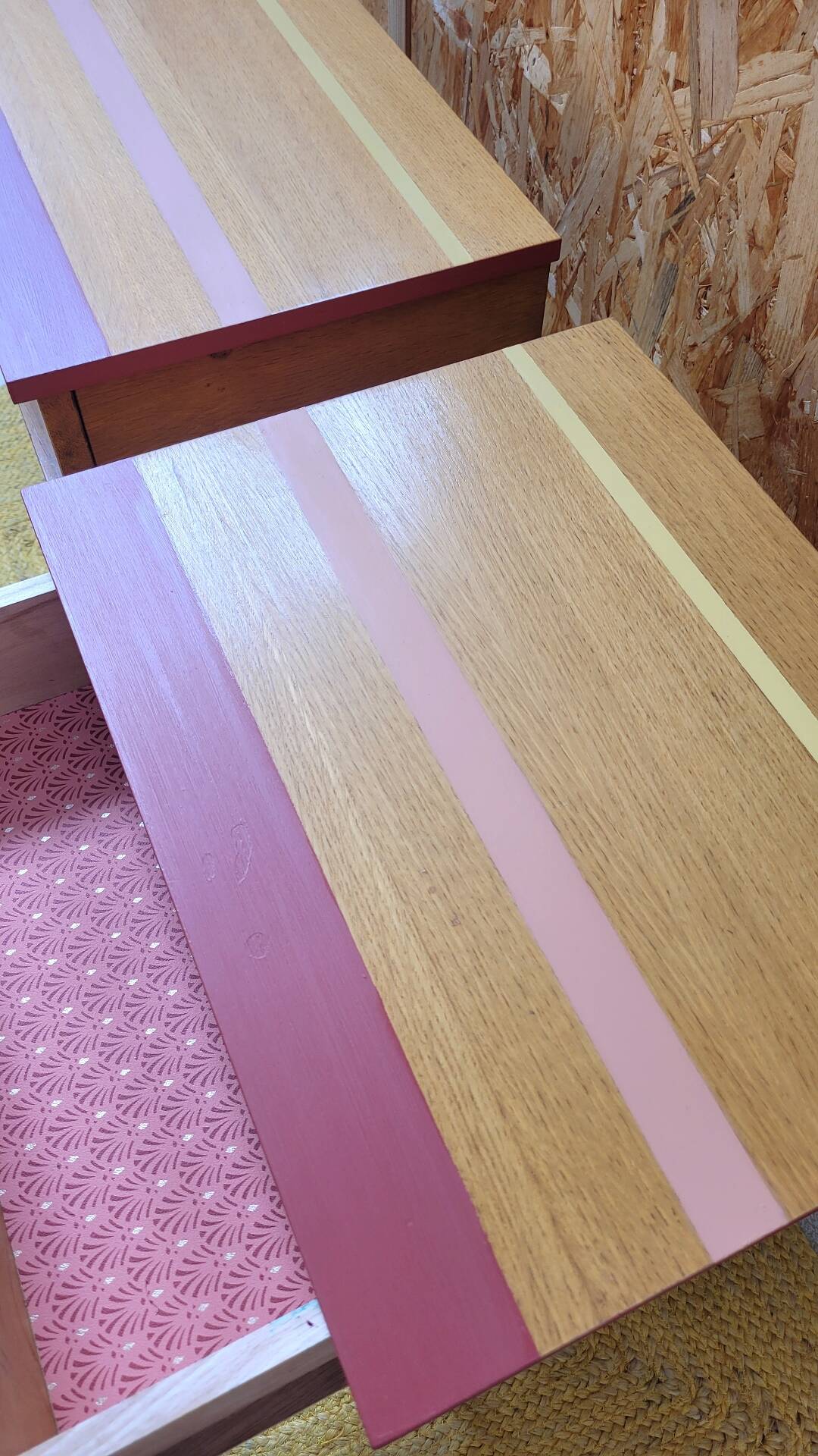 Pair of bedside tables