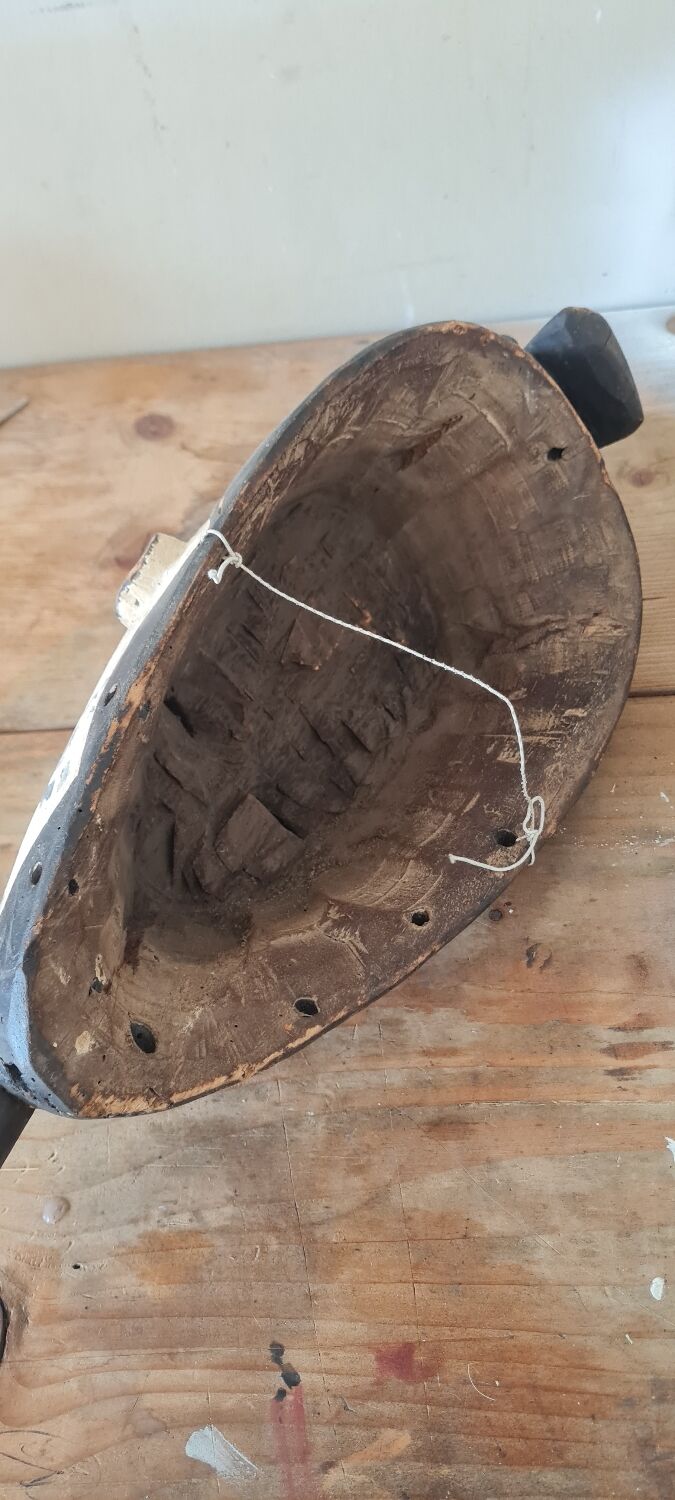 African wooden mask 1950