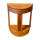 Table d’appoint semi-circulaire en chêne