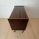Meuble bar à roulettes circa 1950