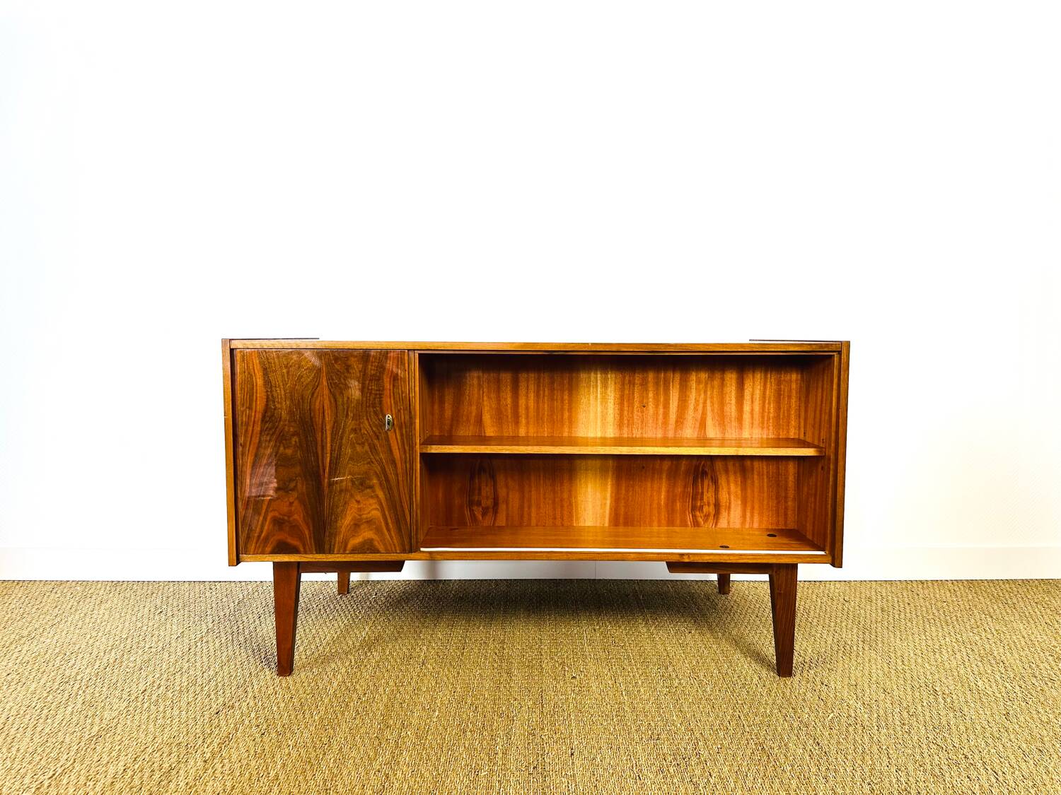 Vintage Scandinavian walnut desk