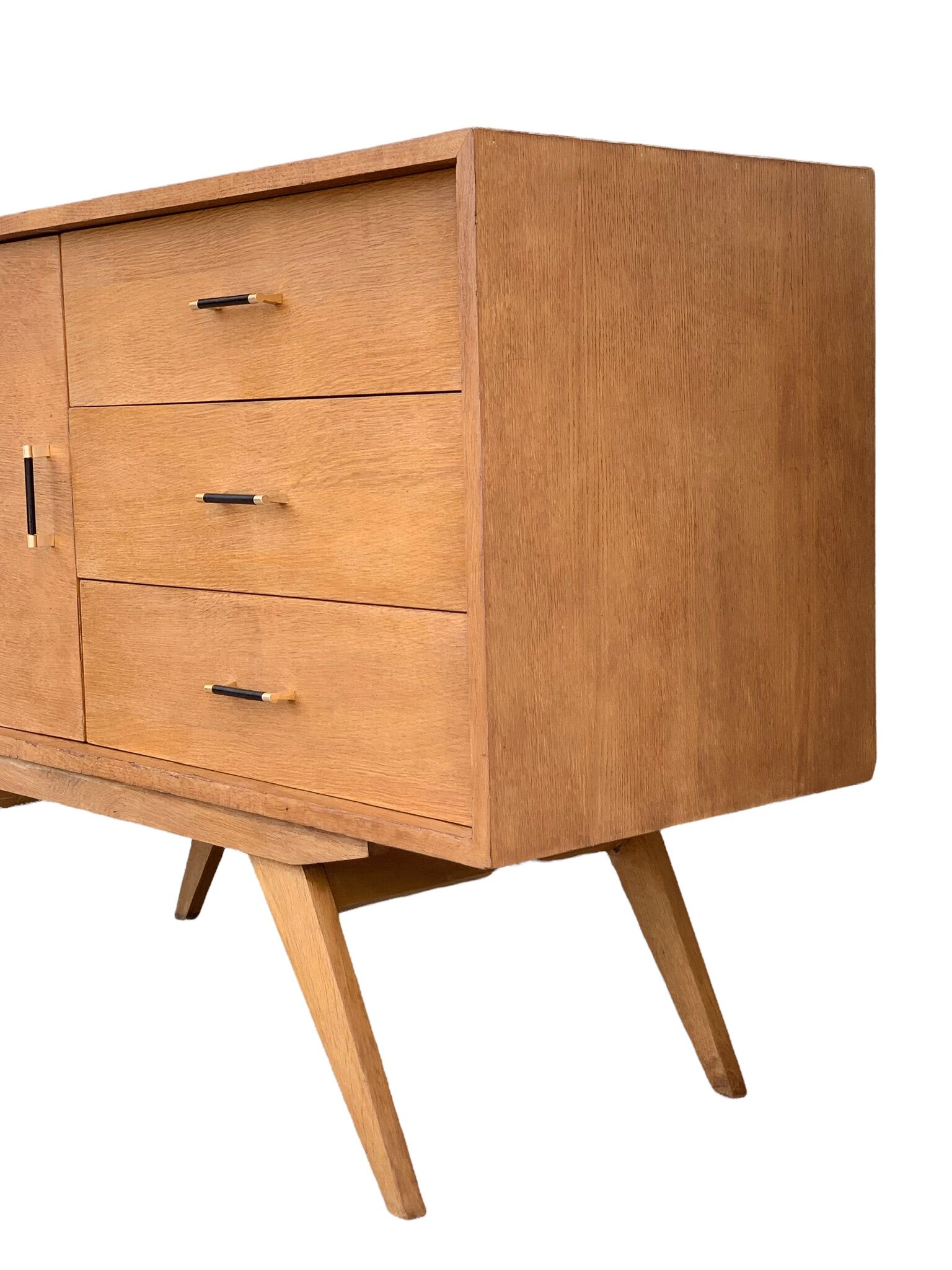 Vintage buffet compass feet 1950