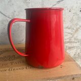 Enamelled sheet metal pitcher