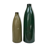 Duo of terracotta vases
