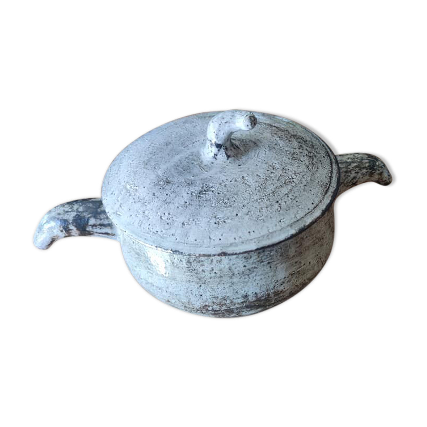 Ceramic soup tureen from Vallauris, circa 1960