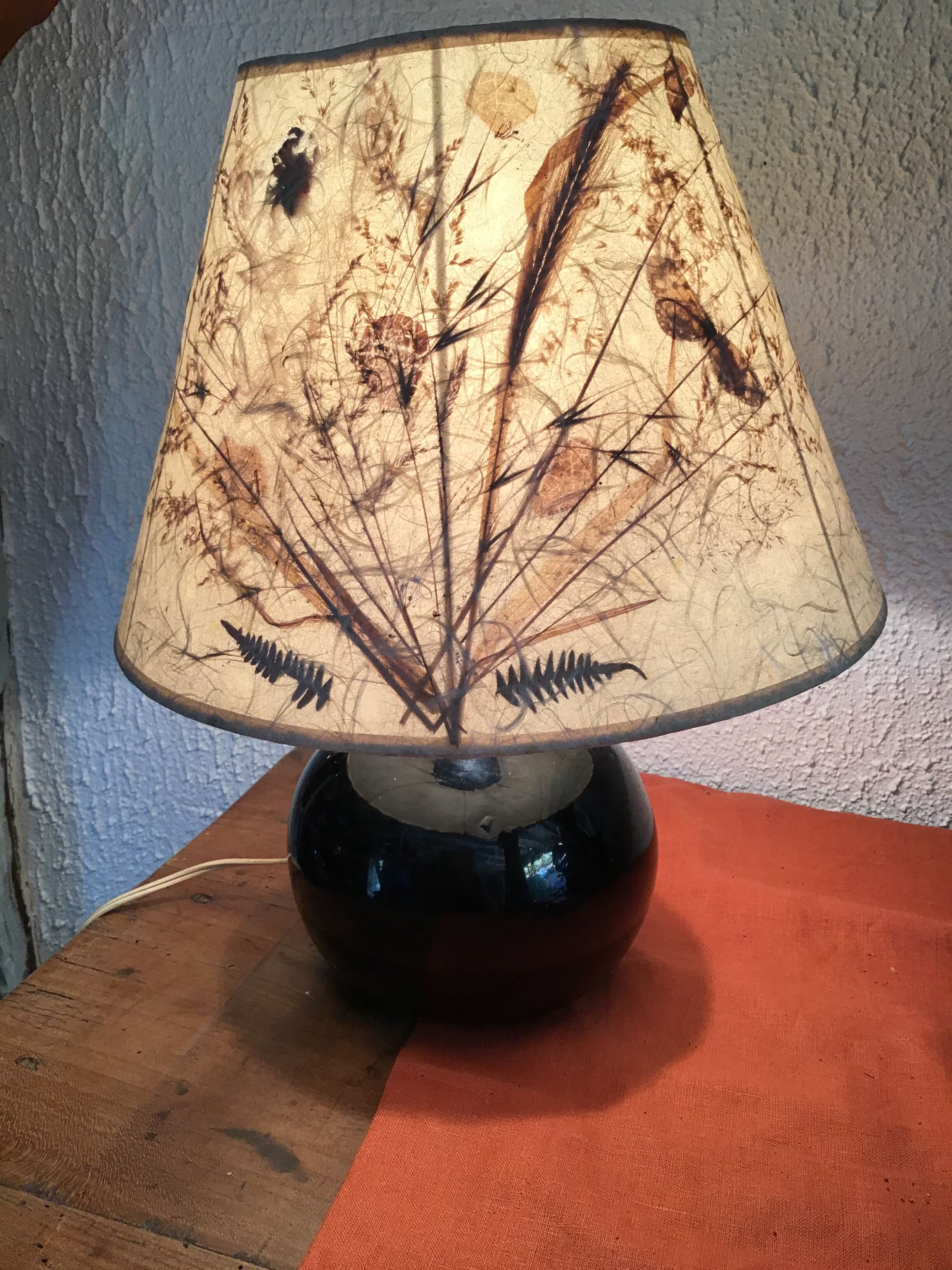 Vintage bedside lamp