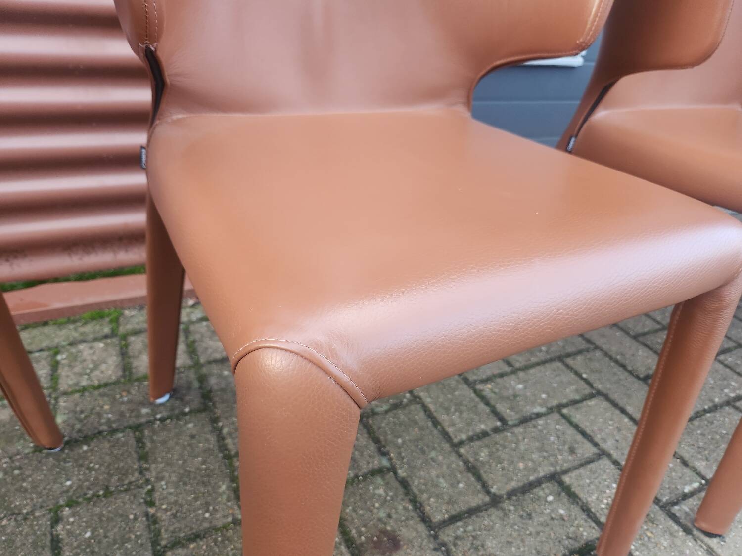 Cassina Hola 367 - set of 6 dining chairs by Hannes Wettstein