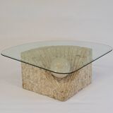 Mactan Stone Coffee Table by Magnussen Ponte, 1980s