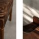 Vintage Mid-Century Danish Modern Lounge Leather Chair & Ottoman Model 2207