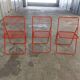 3 Ted Net folding chairs by Niels Gammelgaard , vintage 80's