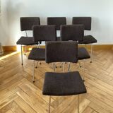 Set of 6 chairs 60s