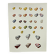 Old board - Snail Shell - Vintage illustration from 1970