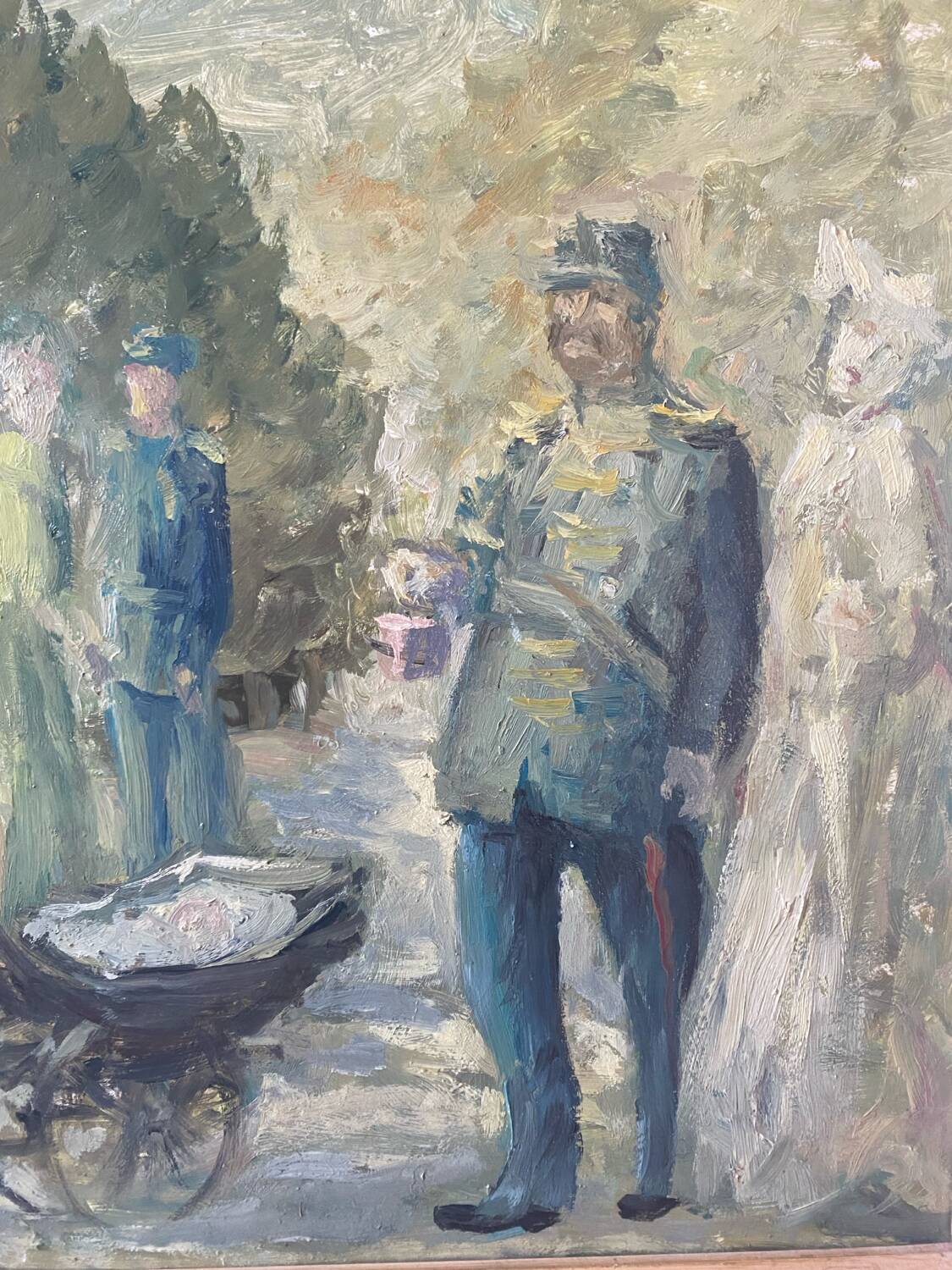 Family scene by D. Chamoiseaux