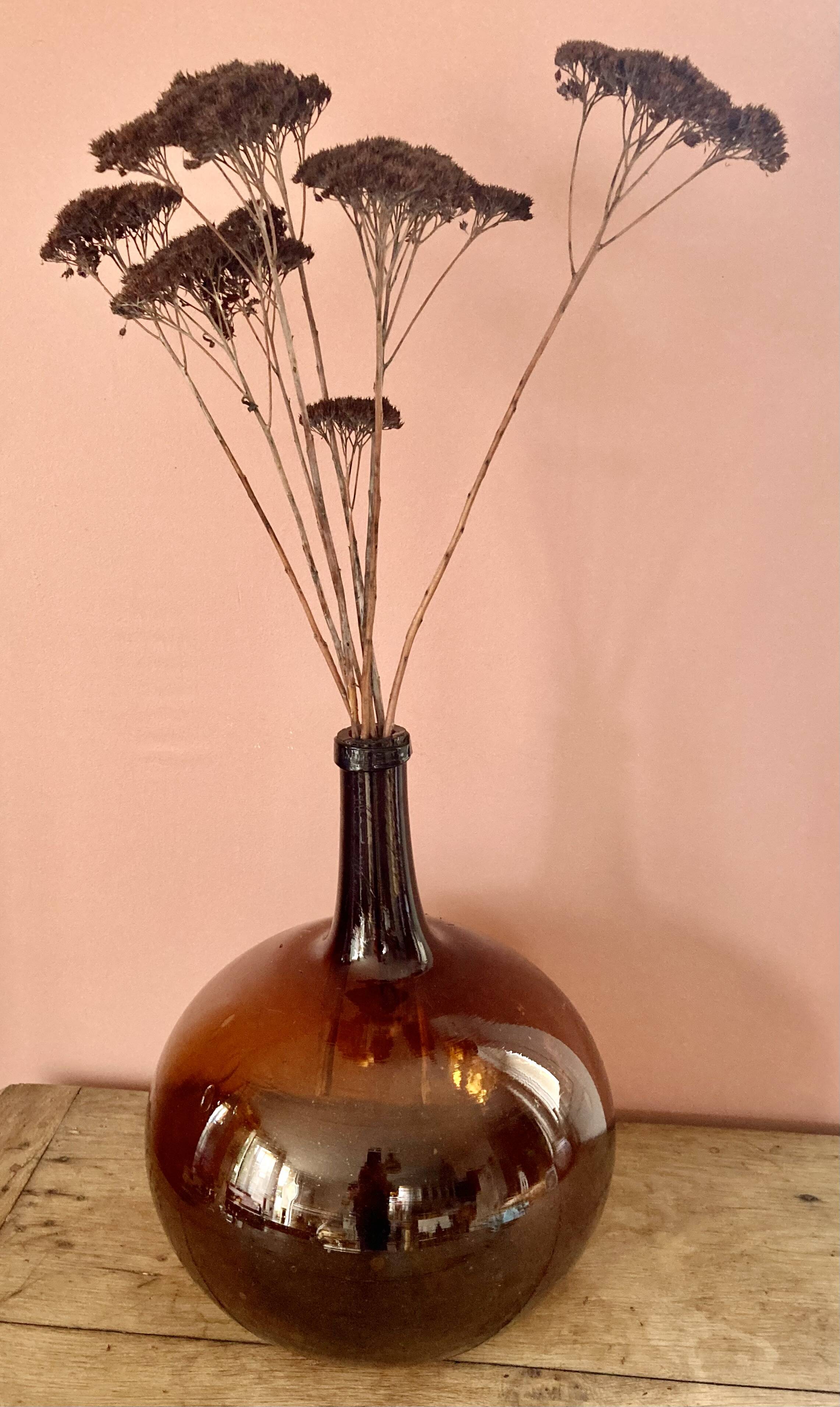 Amber demijohn from the end of 1800