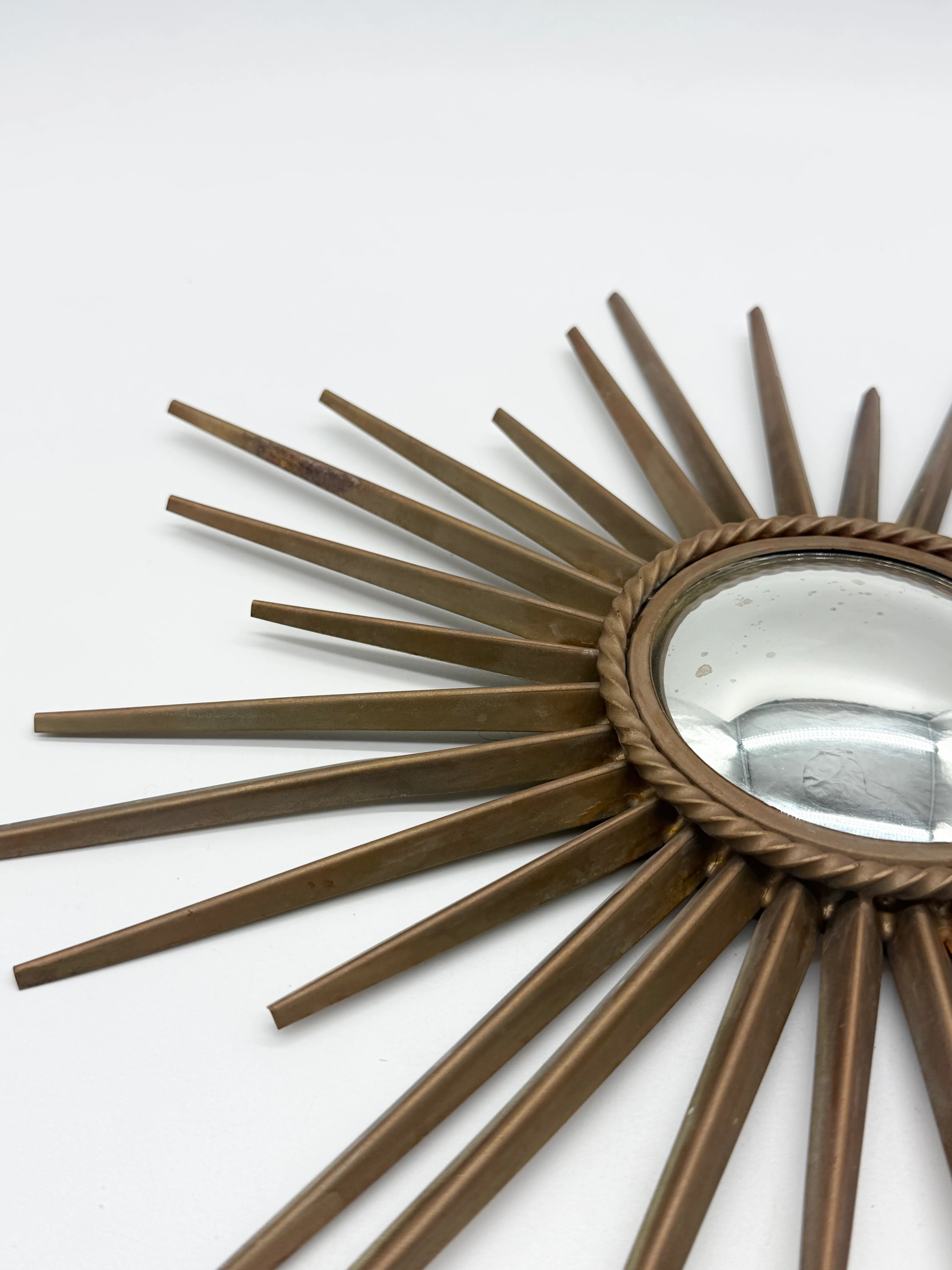 Miroir "Soleil" Chaty Vallauris, France, 1950s