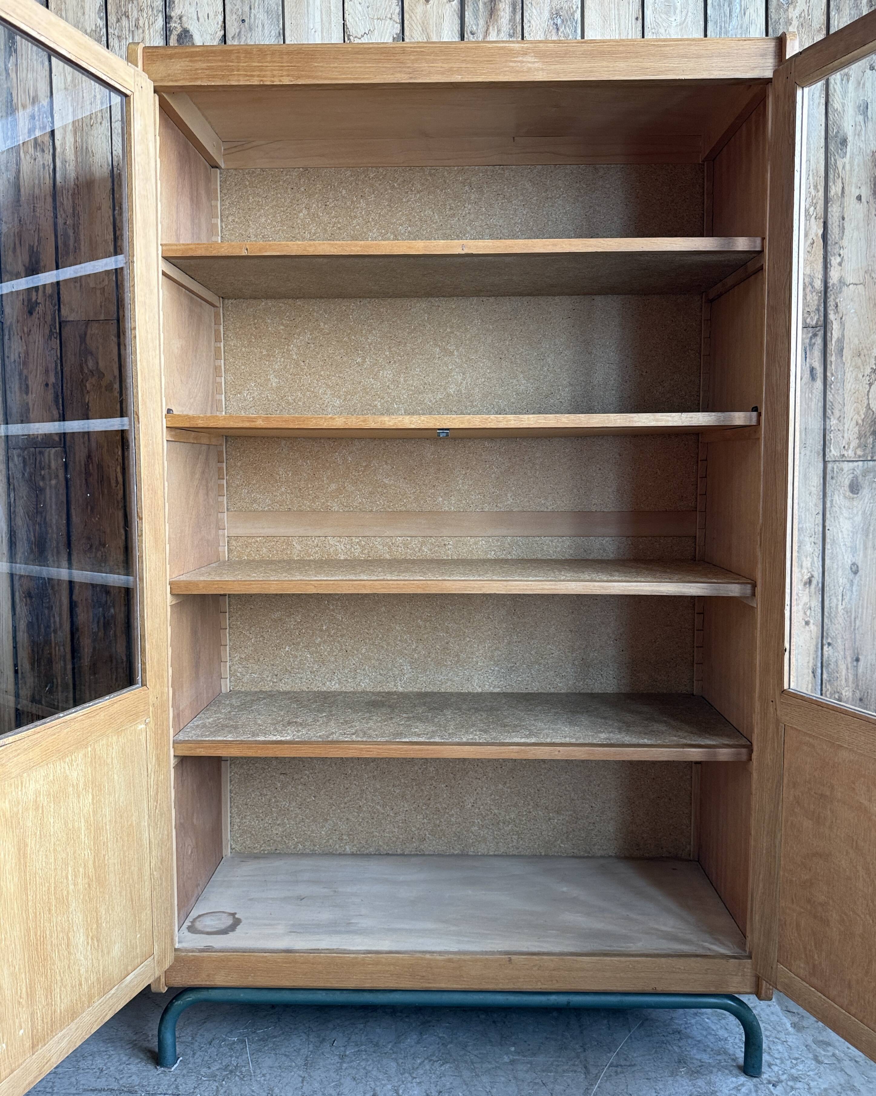 Vintage school display cabinet (renovated)