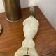 Pied de lampe en onyx