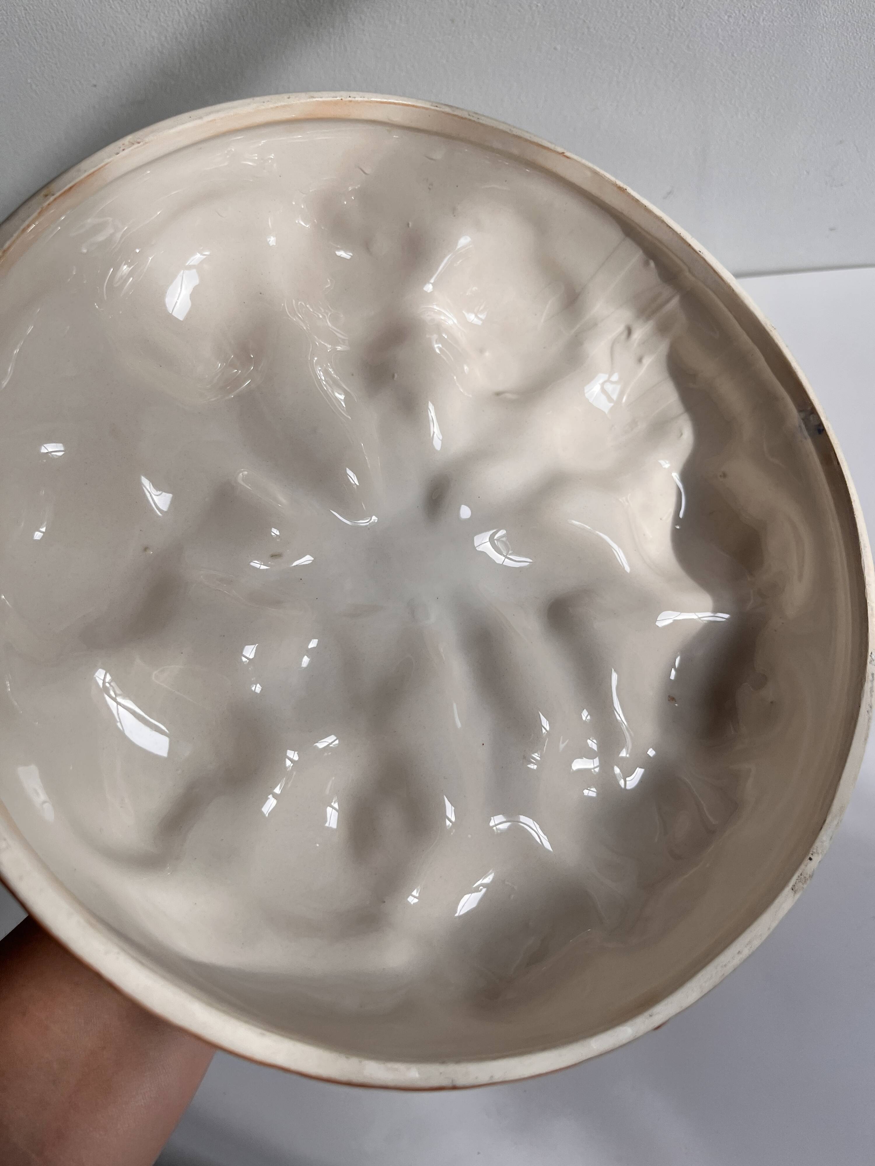 Pie dish barbotine