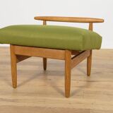Oak Model J 65  Stool  by Ejvind A. Johansson for FDB Møbler, Denmark, 1950s