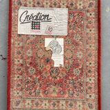 Vintage virgin wool rug