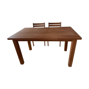 Table à manger en bois