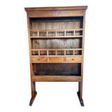 Meuble ancien de métier en bois massif