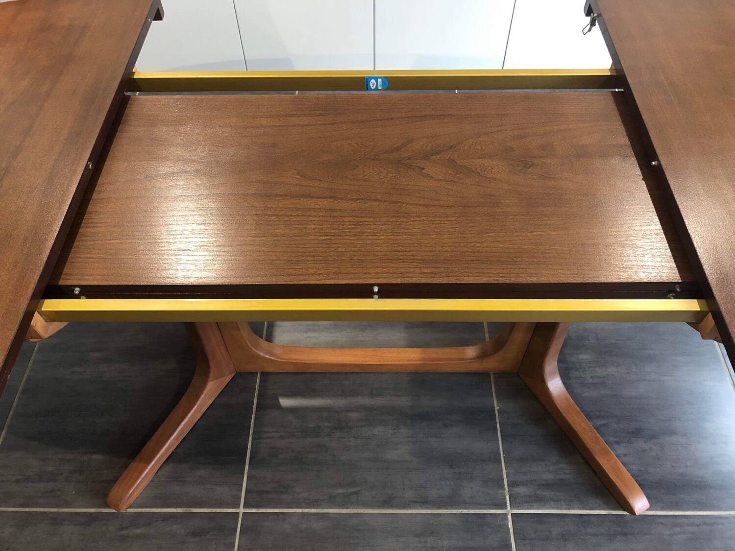 Vintage Baumann extendable table 1970s