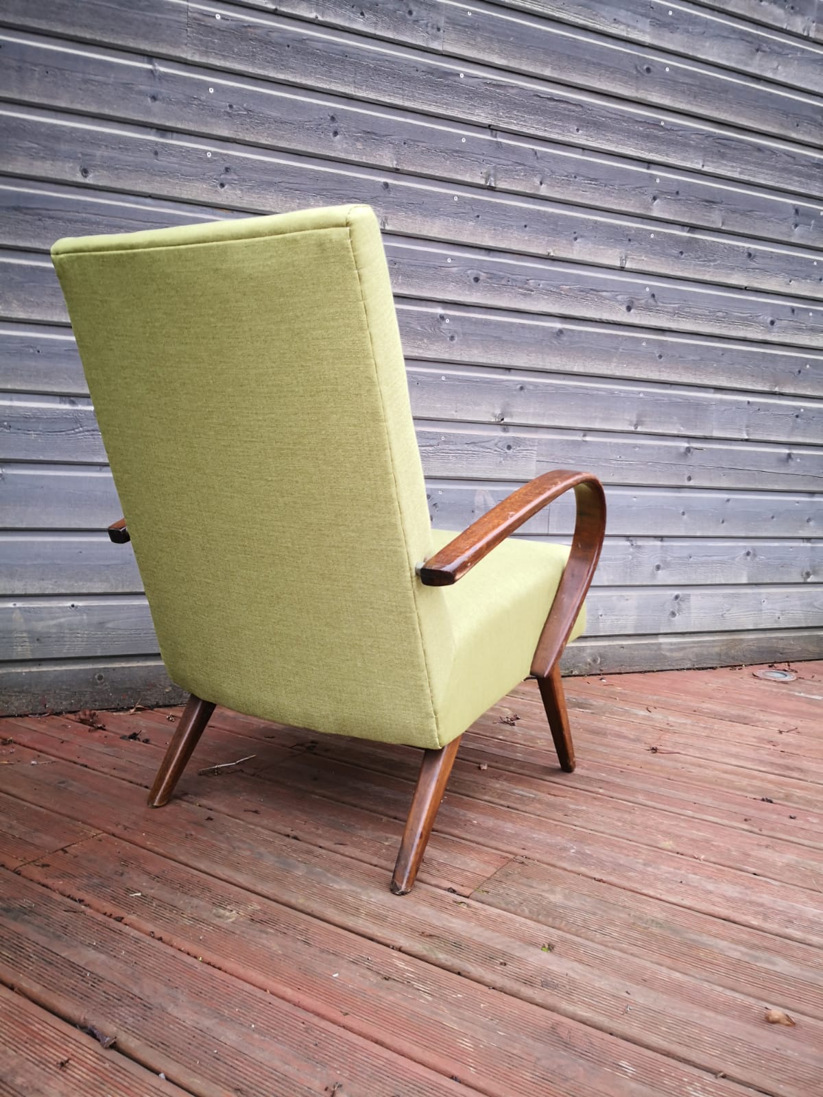 Pair of vintage Czech armchairs, Scandinavian style, 50s